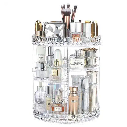Organisateur de Maquillage Rotatif à 360°