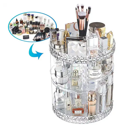 Organisateur de Maquillage Rotatif à 360°